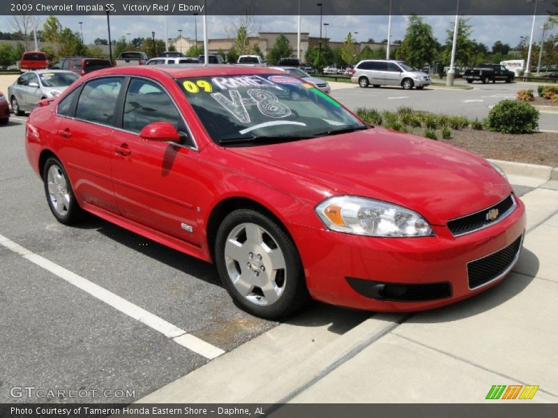 Victory Red / Ebony 2009 Chevrolet Impala SS