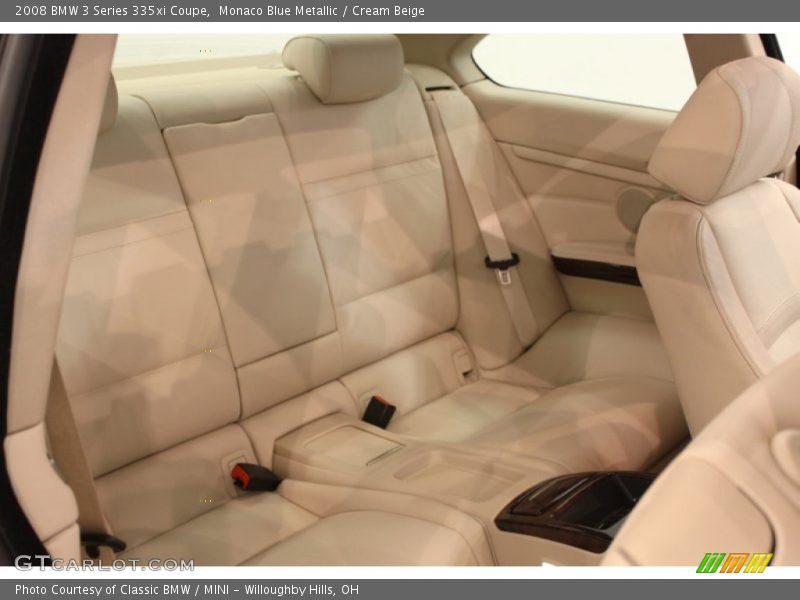 Monaco Blue Metallic / Cream Beige 2008 BMW 3 Series 335xi Coupe