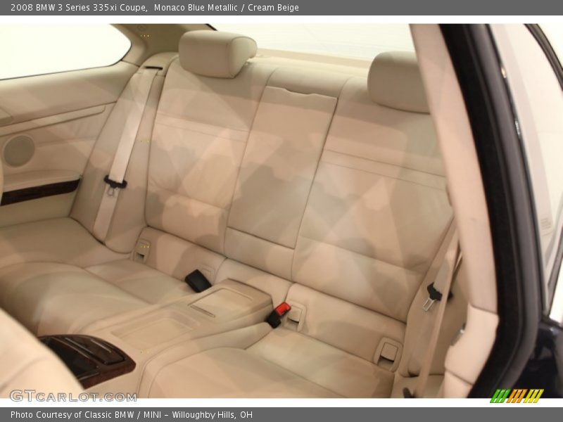 Monaco Blue Metallic / Cream Beige 2008 BMW 3 Series 335xi Coupe