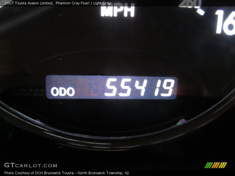 Phantom Gray Pearl / Light Gray 2007 Toyota Avalon Limited