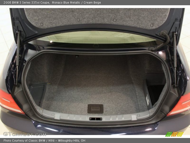 Monaco Blue Metallic / Cream Beige 2008 BMW 3 Series 335xi Coupe