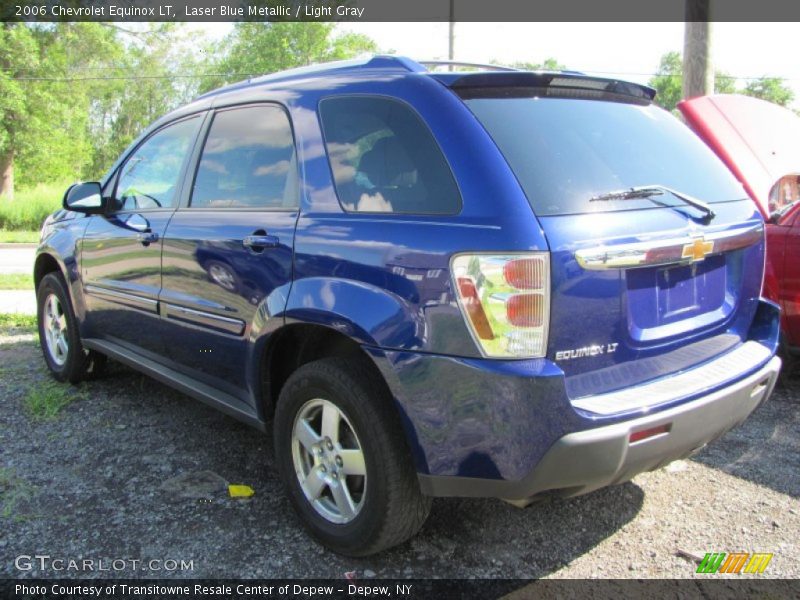 Laser Blue Metallic / Light Gray 2006 Chevrolet Equinox LT