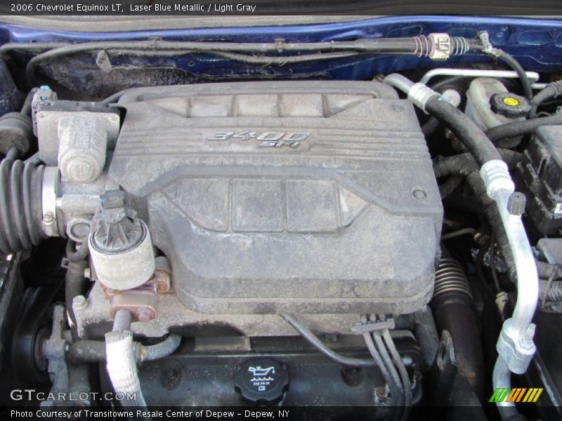 Laser Blue Metallic / Light Gray 2006 Chevrolet Equinox LT