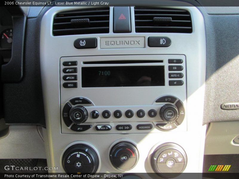 Laser Blue Metallic / Light Gray 2006 Chevrolet Equinox LT