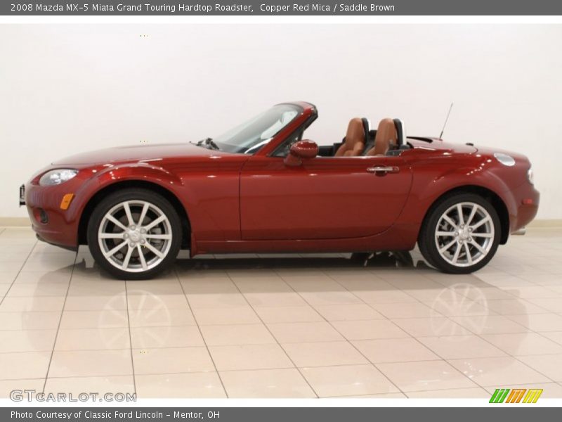  2008 MX-5 Miata Grand Touring Hardtop Roadster Copper Red Mica