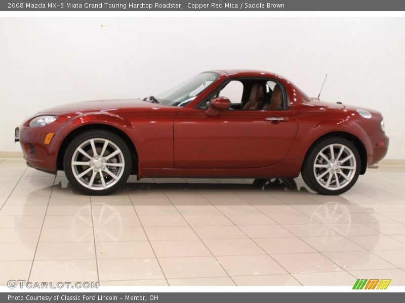  2008 MX-5 Miata Grand Touring Hardtop Roadster Copper Red Mica