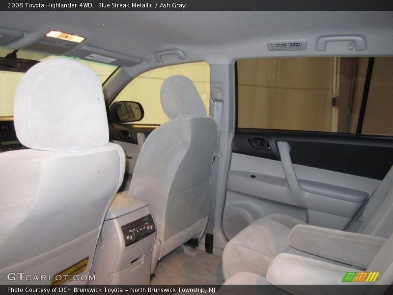 Blue Streak Metallic / Ash Gray 2008 Toyota Highlander 4WD