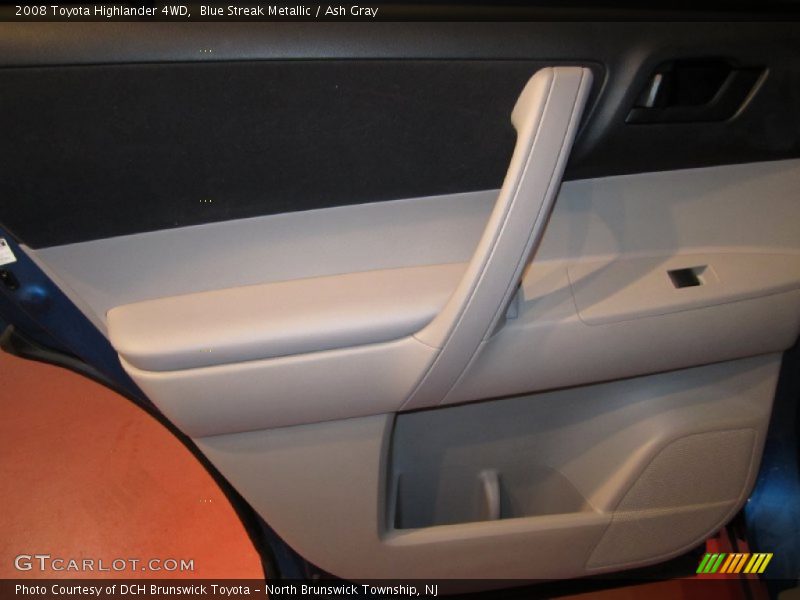 Blue Streak Metallic / Ash Gray 2008 Toyota Highlander 4WD