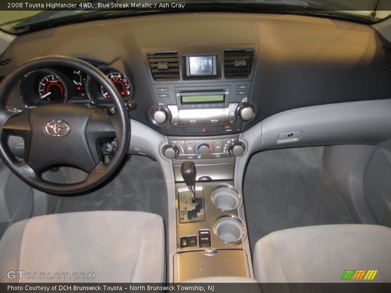 Blue Streak Metallic / Ash Gray 2008 Toyota Highlander 4WD