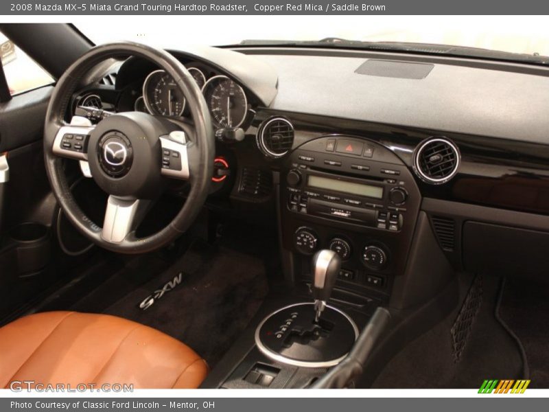 Dashboard of 2008 MX-5 Miata Grand Touring Hardtop Roadster