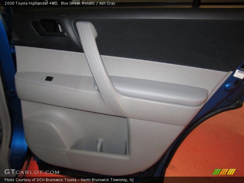 Blue Streak Metallic / Ash Gray 2008 Toyota Highlander 4WD