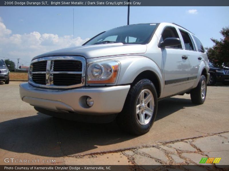 Bright Silver Metallic / Dark Slate Gray/Light Slate Gray 2006 Dodge Durango SLT