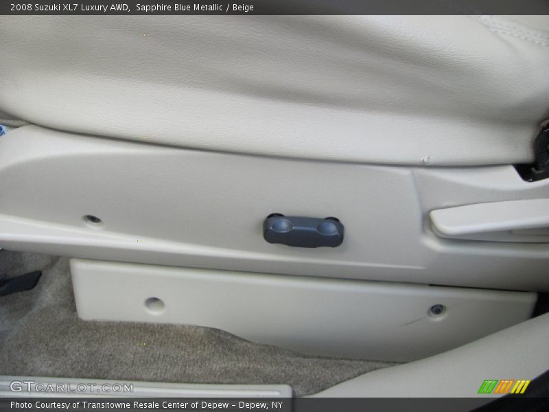 Sapphire Blue Metallic / Beige 2008 Suzuki XL7 Luxury AWD