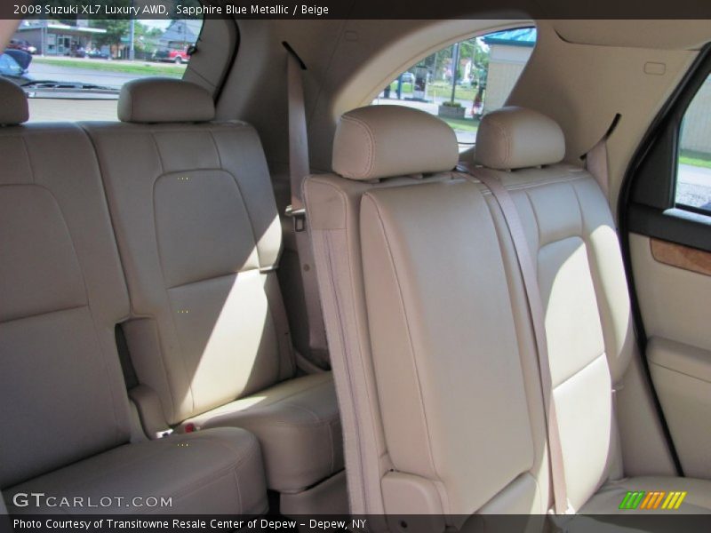 Sapphire Blue Metallic / Beige 2008 Suzuki XL7 Luxury AWD