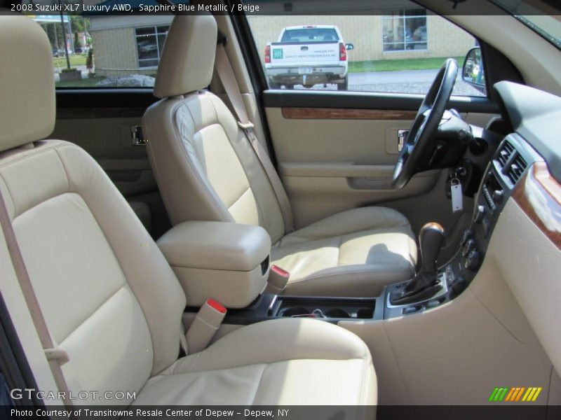 Sapphire Blue Metallic / Beige 2008 Suzuki XL7 Luxury AWD