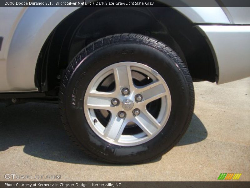 Bright Silver Metallic / Dark Slate Gray/Light Slate Gray 2006 Dodge Durango SLT