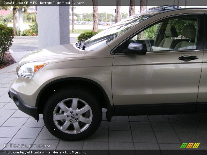 Borrego Beige Metallic / Ivory 2008 Honda CR-V EX
