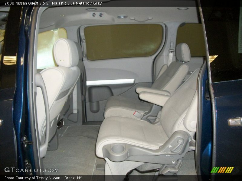 Majestic Blue Metallic / Gray 2008 Nissan Quest 3.5 S