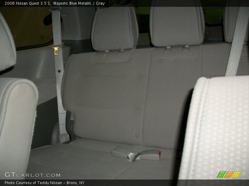 Majestic Blue Metallic / Gray 2008 Nissan Quest 3.5 S