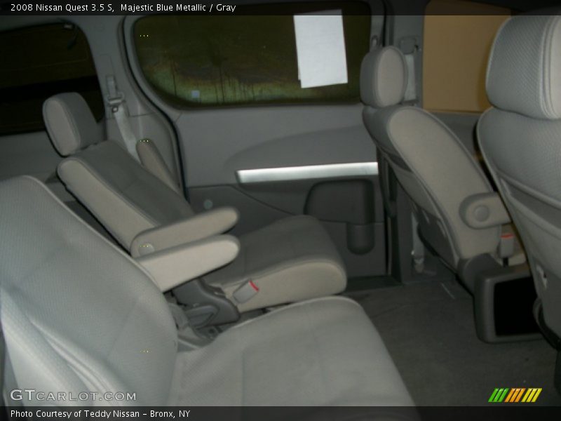 Majestic Blue Metallic / Gray 2008 Nissan Quest 3.5 S