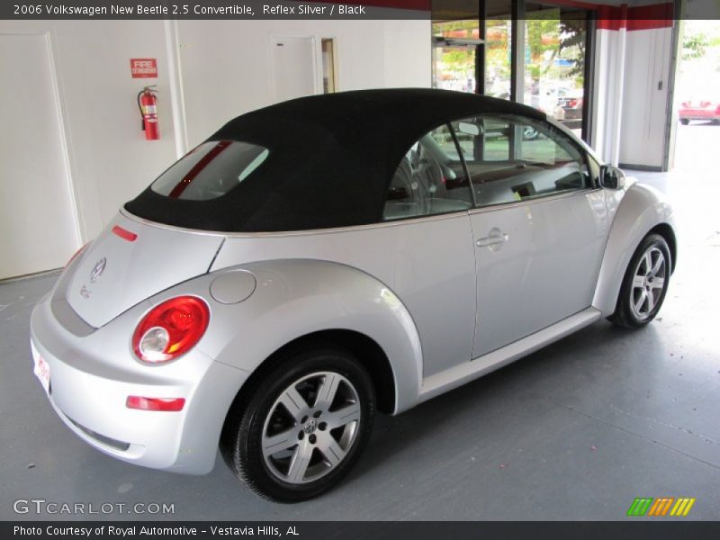 Reflex Silver / Black 2006 Volkswagen New Beetle 2.5 Convertible