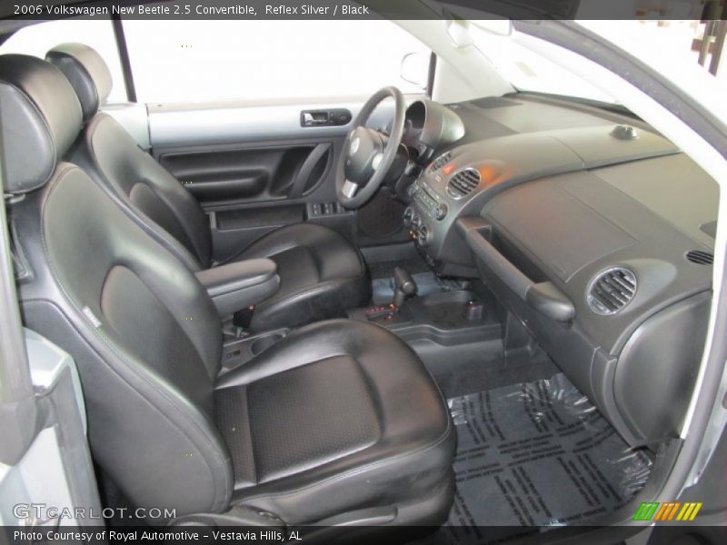 Reflex Silver / Black 2006 Volkswagen New Beetle 2.5 Convertible