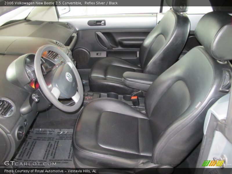 Reflex Silver / Black 2006 Volkswagen New Beetle 2.5 Convertible