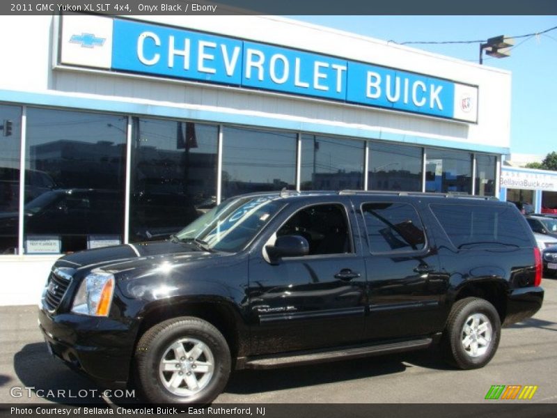 Onyx Black / Ebony 2011 GMC Yukon XL SLT 4x4