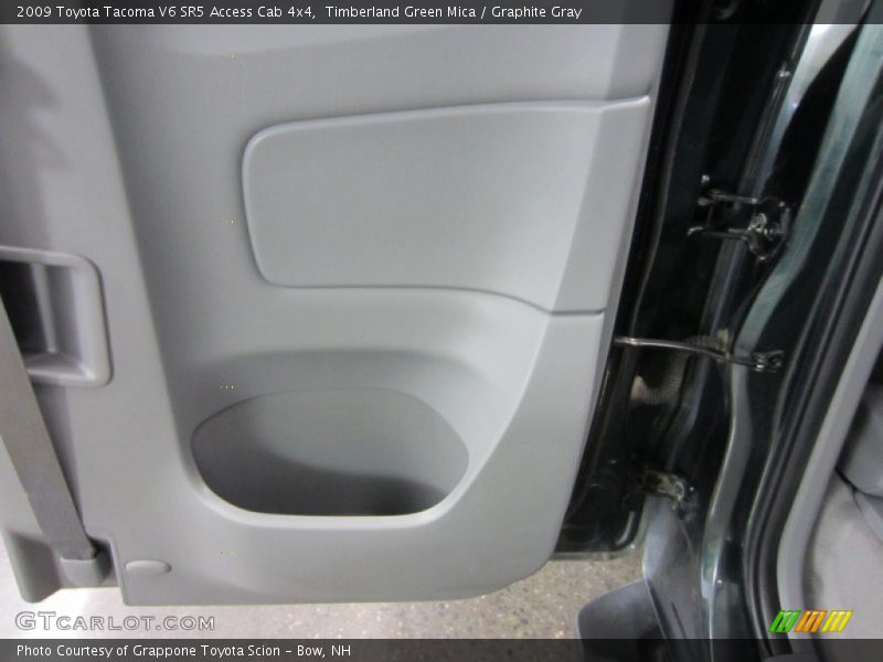 Timberland Green Mica / Graphite Gray 2009 Toyota Tacoma V6 SR5 Access Cab 4x4