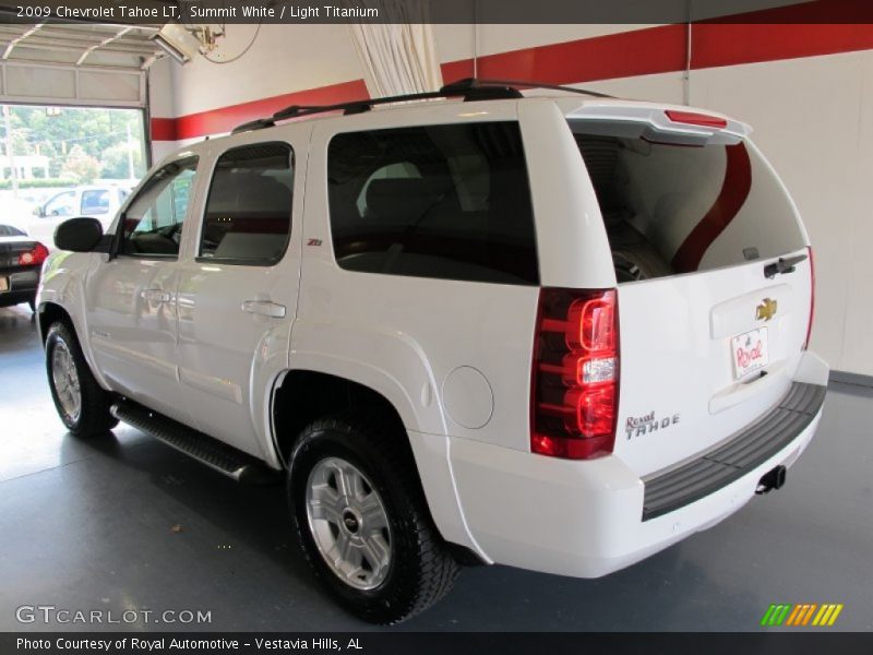 Summit White / Light Titanium 2009 Chevrolet Tahoe LT