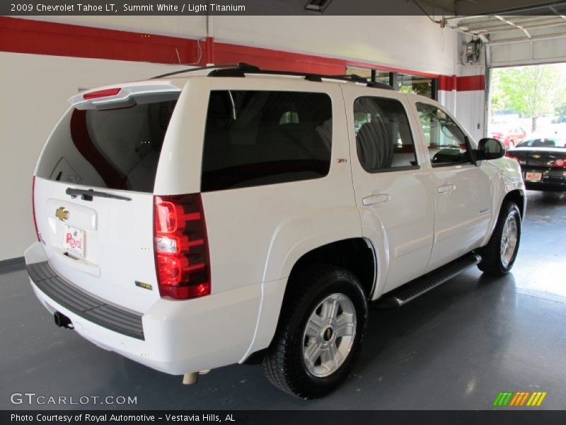 Summit White / Light Titanium 2009 Chevrolet Tahoe LT