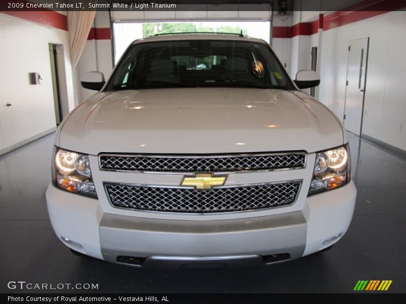 Summit White / Light Titanium 2009 Chevrolet Tahoe LT