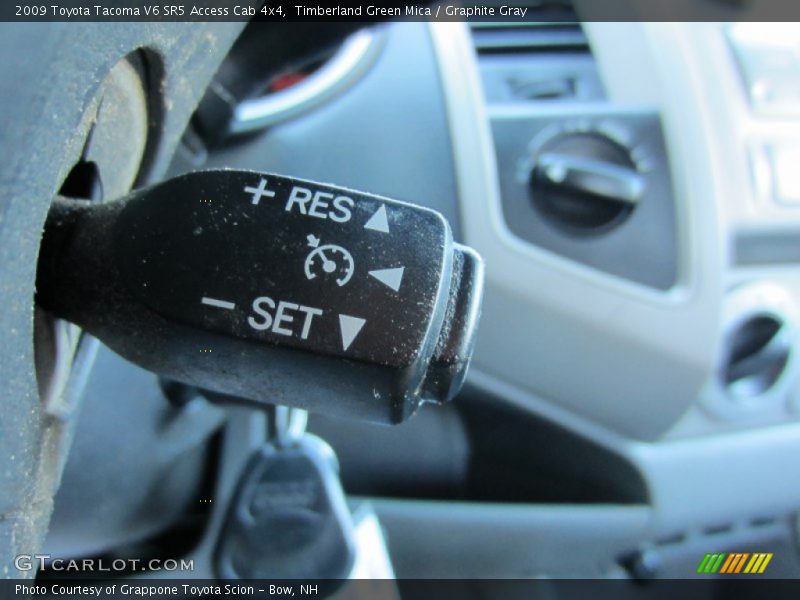 Timberland Green Mica / Graphite Gray 2009 Toyota Tacoma V6 SR5 Access Cab 4x4