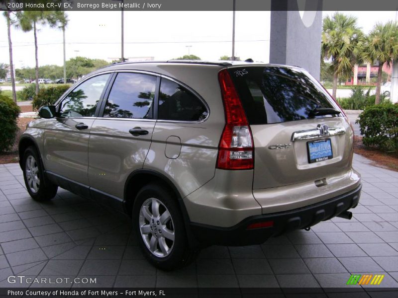 Borrego Beige Metallic / Ivory 2008 Honda CR-V EX