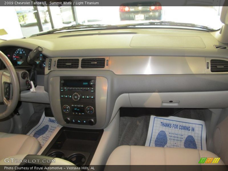 Summit White / Light Titanium 2009 Chevrolet Tahoe LT