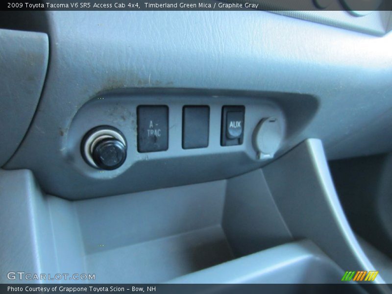 Timberland Green Mica / Graphite Gray 2009 Toyota Tacoma V6 SR5 Access Cab 4x4
