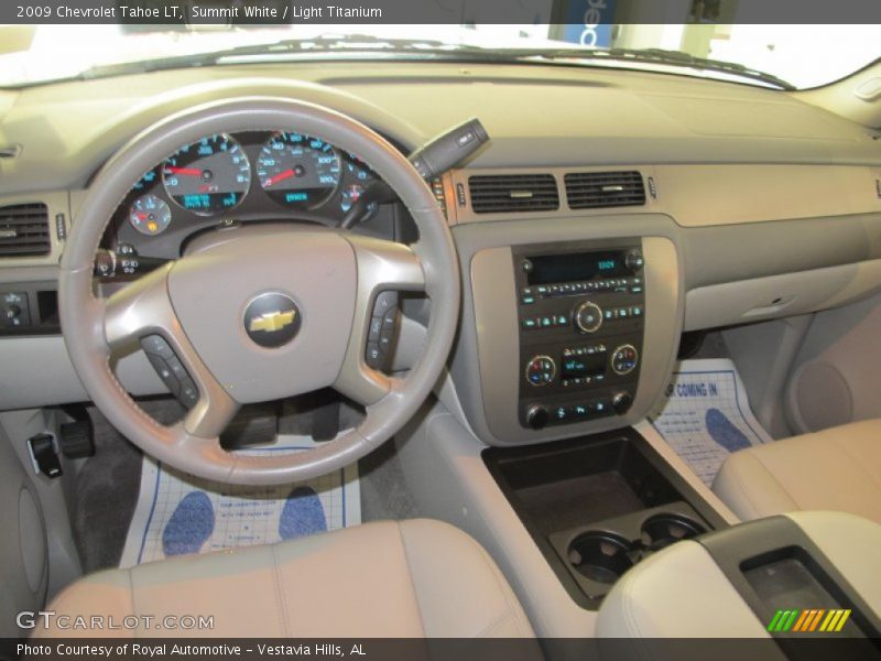 Summit White / Light Titanium 2009 Chevrolet Tahoe LT