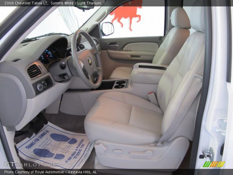 Summit White / Light Titanium 2009 Chevrolet Tahoe LT