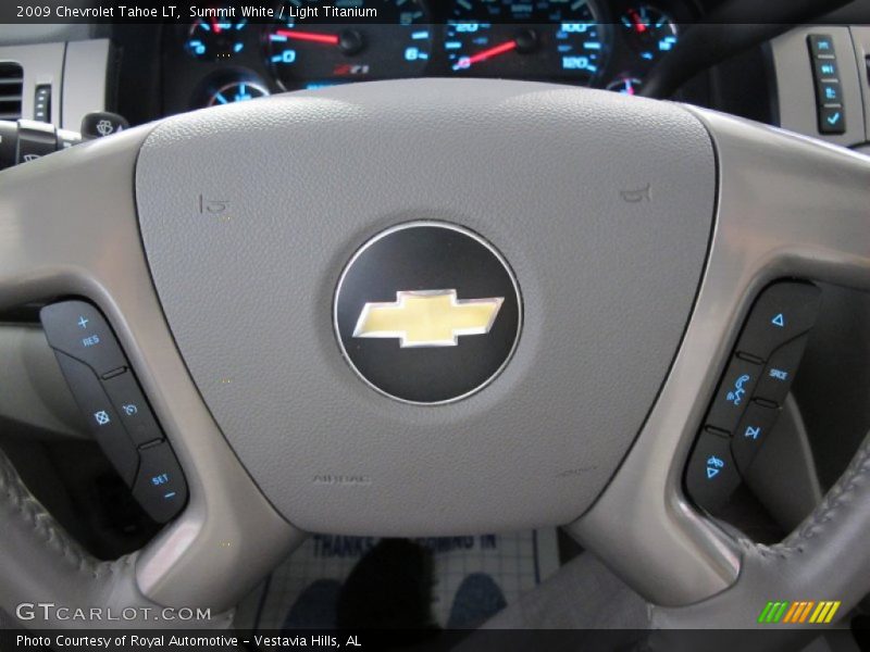 Summit White / Light Titanium 2009 Chevrolet Tahoe LT