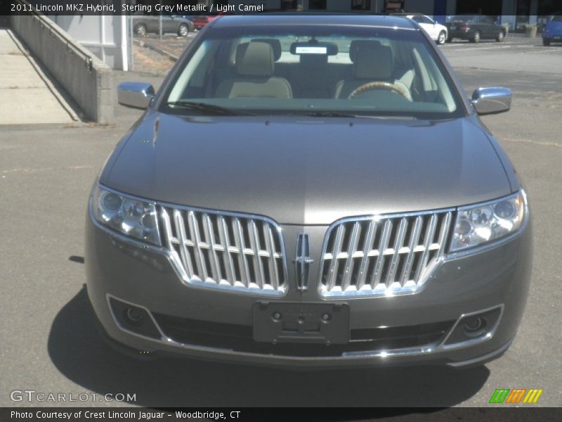 Sterling Grey Metallic / Light Camel 2011 Lincoln MKZ Hybrid