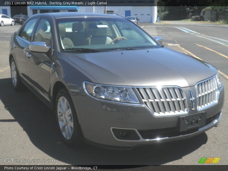 Sterling Grey Metallic / Light Camel 2011 Lincoln MKZ Hybrid