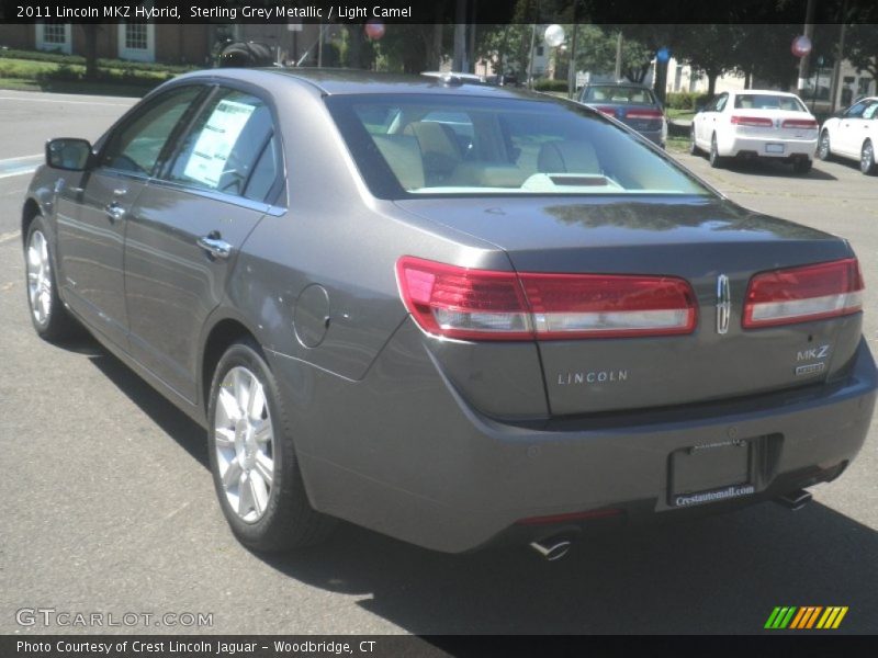 Sterling Grey Metallic / Light Camel 2011 Lincoln MKZ Hybrid