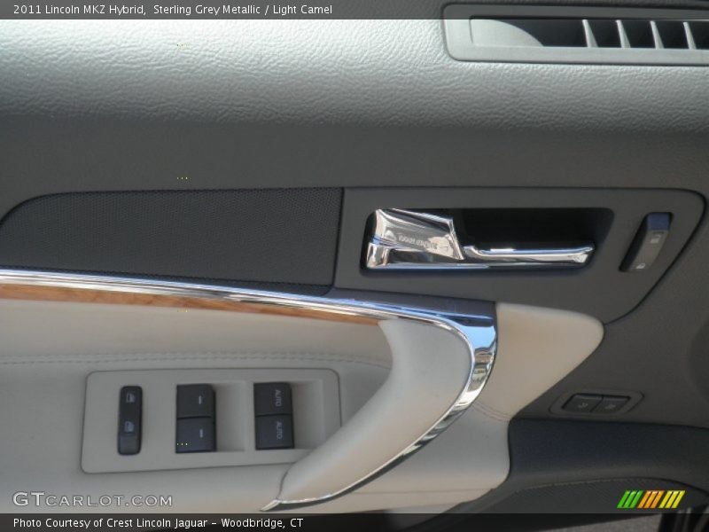 Sterling Grey Metallic / Light Camel 2011 Lincoln MKZ Hybrid
