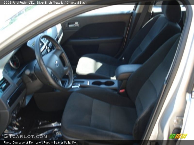 Silver Birch Metallic / Charcoal Black 2008 Ford Fusion SEL