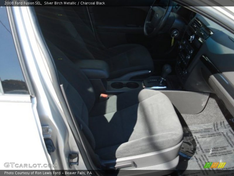 Silver Birch Metallic / Charcoal Black 2008 Ford Fusion SEL