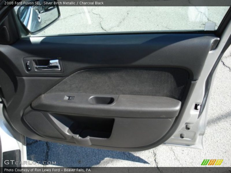 Silver Birch Metallic / Charcoal Black 2008 Ford Fusion SEL