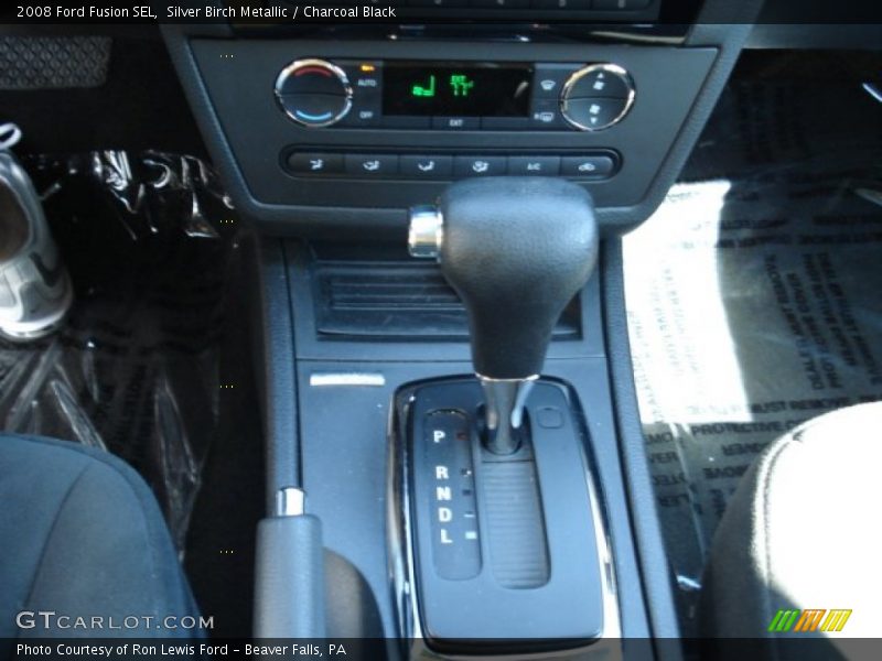 Silver Birch Metallic / Charcoal Black 2008 Ford Fusion SEL
