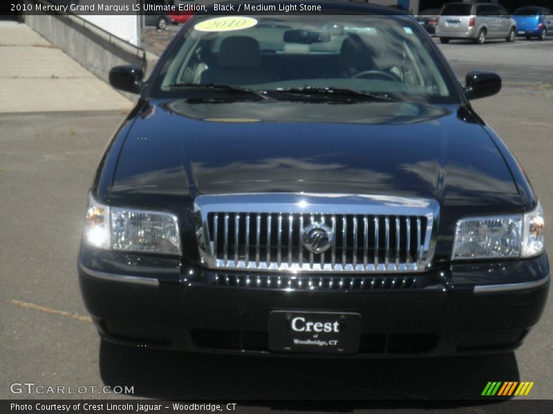 Black / Medium Light Stone 2010 Mercury Grand Marquis LS Ultimate Edition