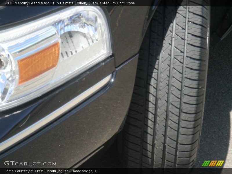 Black / Medium Light Stone 2010 Mercury Grand Marquis LS Ultimate Edition