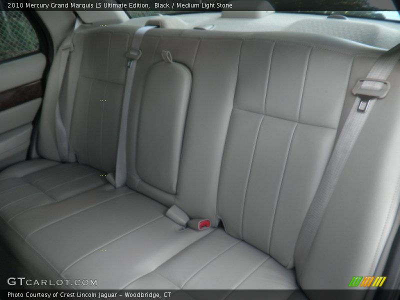 Black / Medium Light Stone 2010 Mercury Grand Marquis LS Ultimate Edition